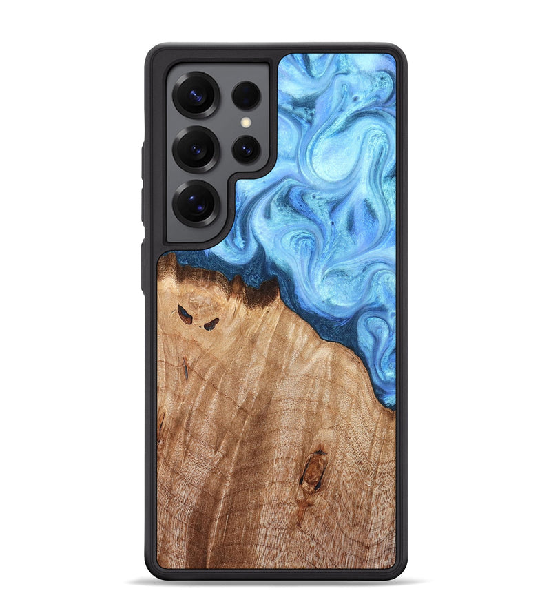 Galaxy S25 Ultra Wood Phone Case - Raekwon (Blue, 821243)