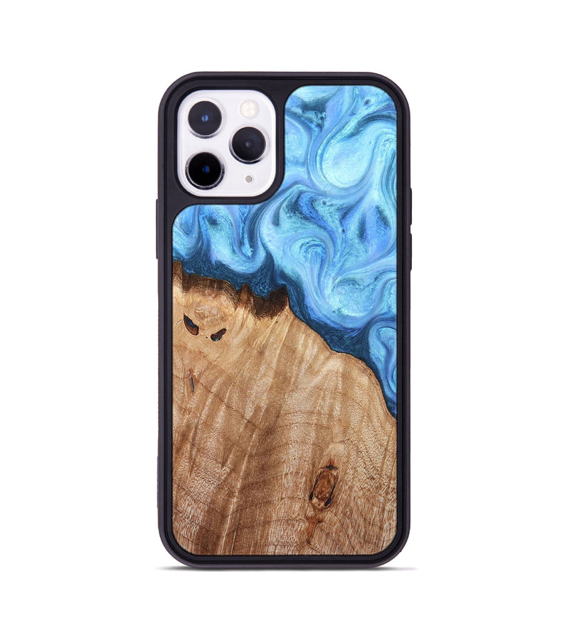 iPhone 11 Pro Wood Phone Case - Raekwon (Blue, 821243)