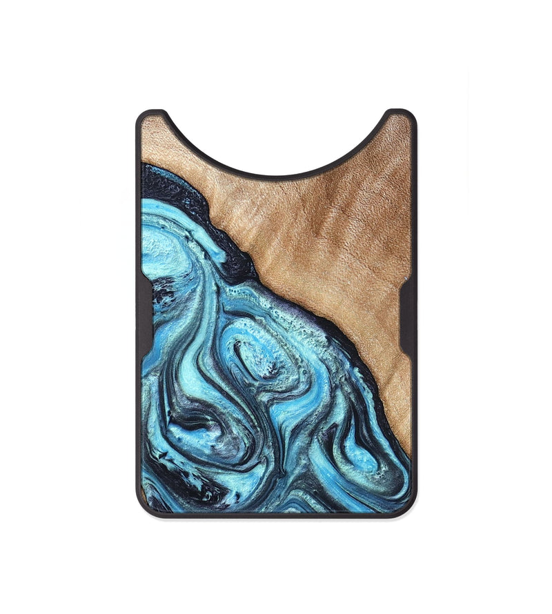 Alloy Wood Wallet - Jules (Blue, 821245)