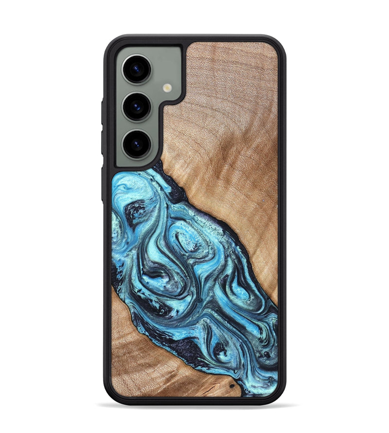 Galaxy S24 Plus Wood Phone Case - Jules (Blue, 821245)