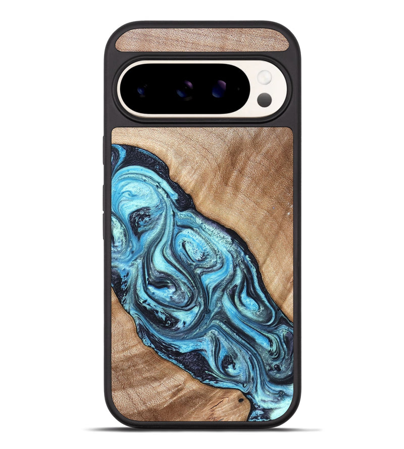 Pixel 9 Pro XL Wood Phone Case - Jules (Blue, 821245)