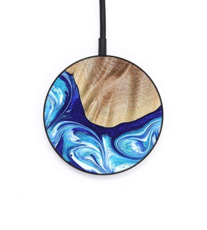 Circle Wood Wireless Charger - Elia (Blue, 821246)