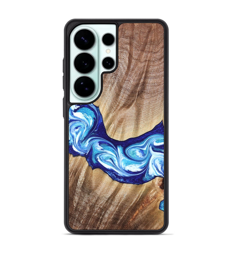 Galaxy S26 Ultra Wood Phone Case - Elia (Blue, 821246)