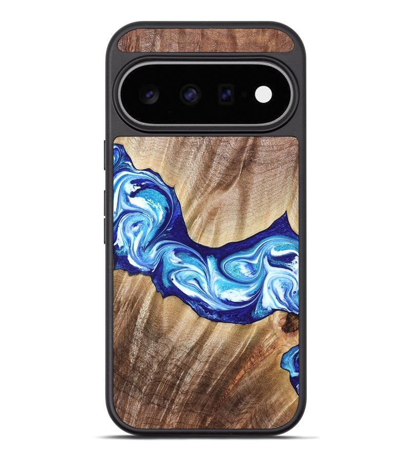 Pixel 11 Pro XL Wood Phone Case - Elia (Blue, 821246)