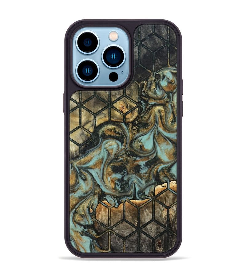 iPhone 14 Pro Max Wood Phone Case - Taniyah (Pattern, 821251)