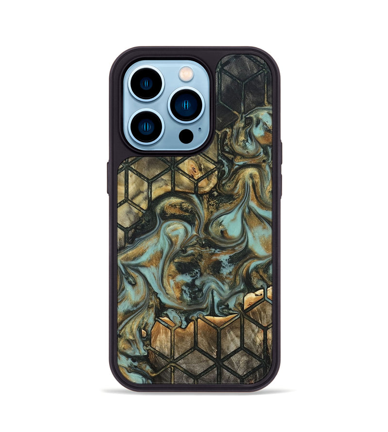 iPhone 14 Pro Wood Phone Case - Taniyah (Pattern, 821251)