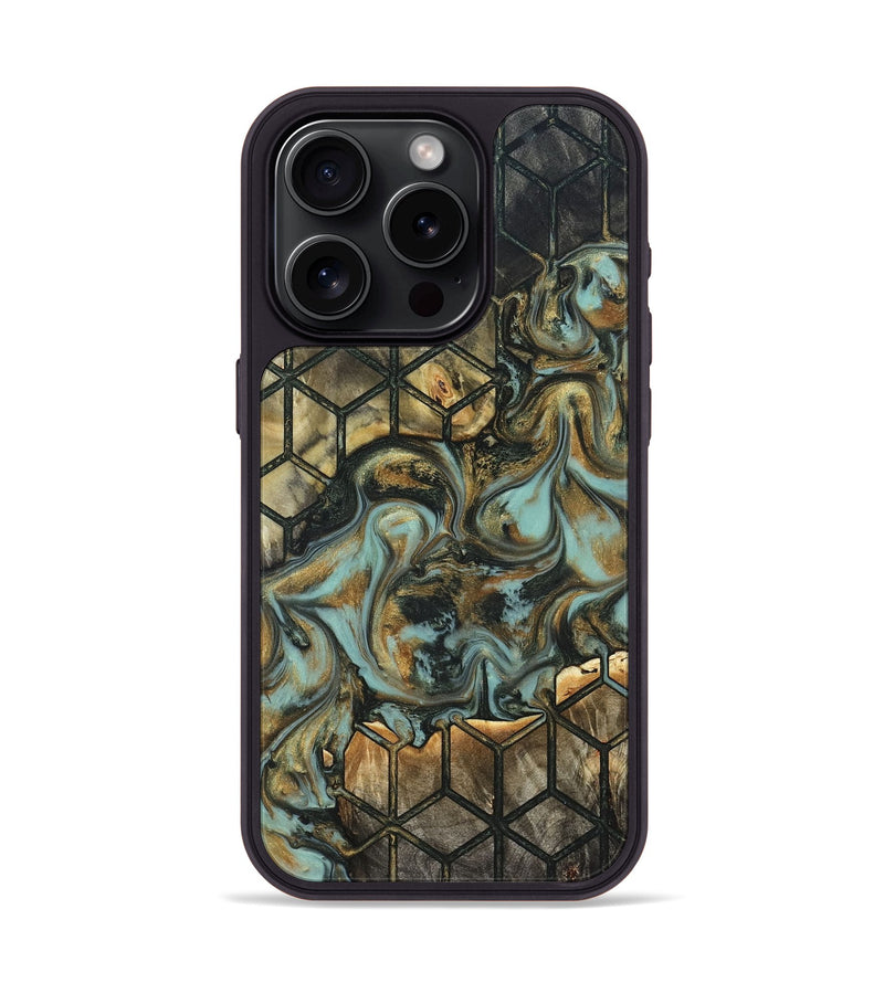 iPhone 15 Pro Wood Phone Case - Taniyah (Pattern, 821251)