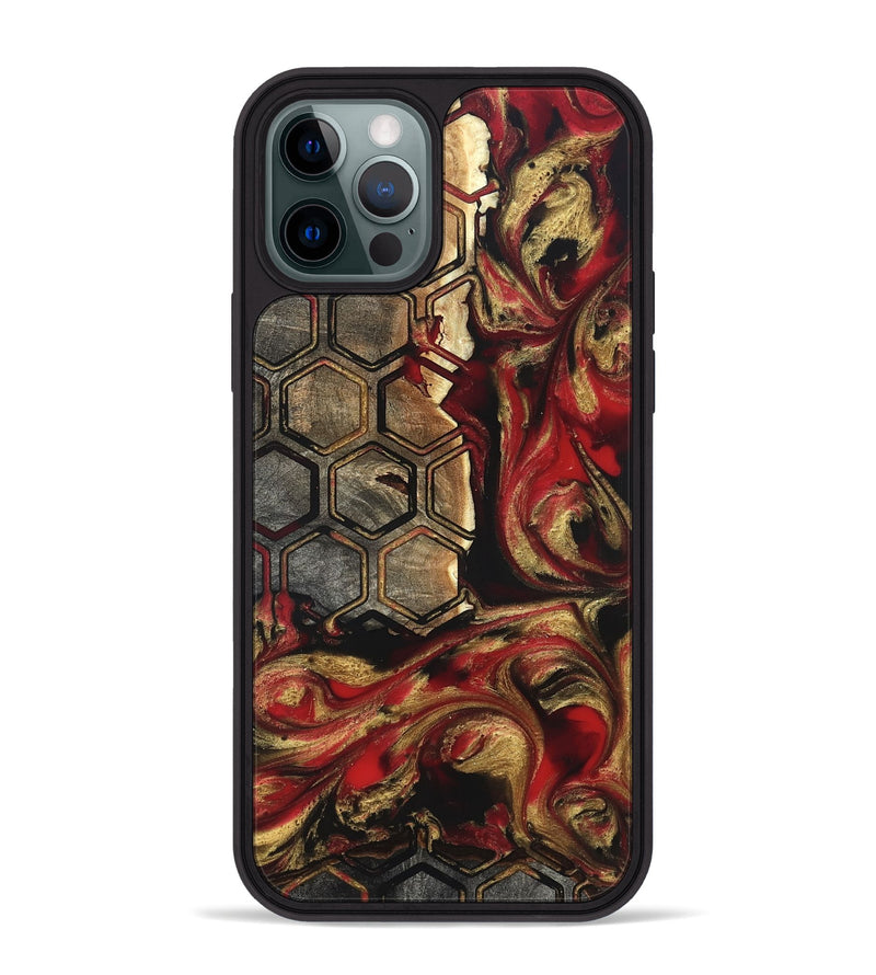 iPhone 12 Pro Max Wood Phone Case - Patti (Pattern, 821254)