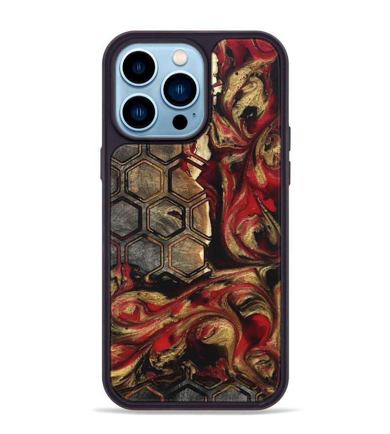 iPhone 14 Pro Max Wood Phone Case - Patti (Pattern, 821254)