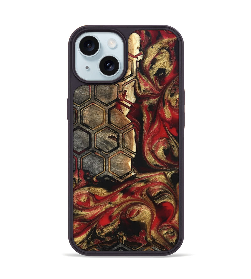 iPhone 15 Wood Phone Case - Patti (Pattern, 821254)