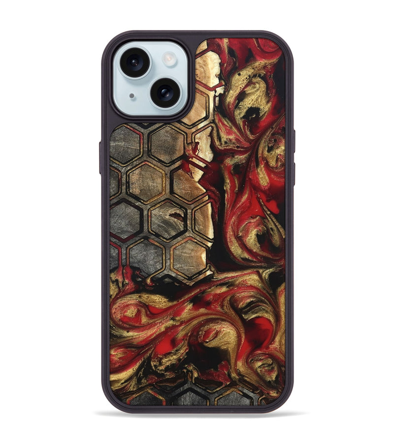 iPhone 15 Plus Wood Phone Case - Patti (Pattern, 821254)