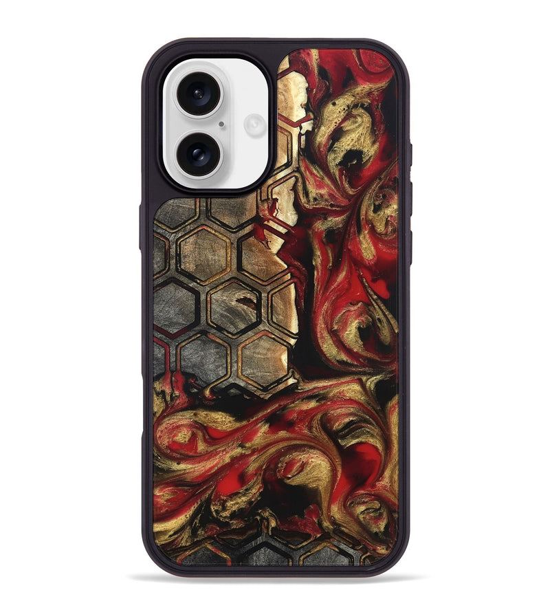 iPhone 16 Plus Wood Phone Case - Patti (Pattern, 821254)