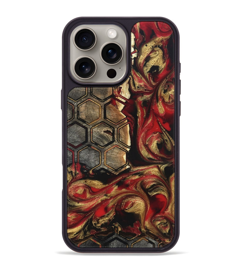 iPhone 16 Pro Max Wood Phone Case - Patti (Pattern, 821254)