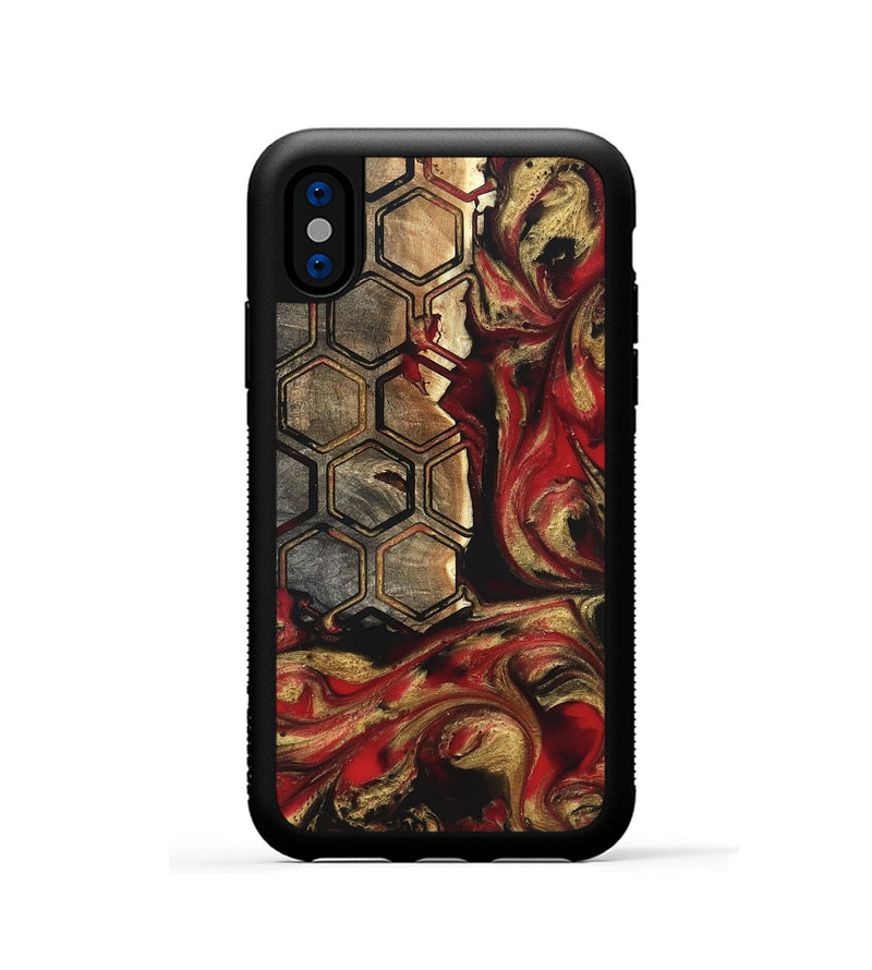 iPhone Xs Wood Phone Case - Patti (Pattern, 821254)