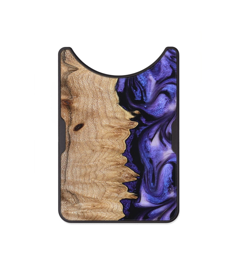 Alloy Wood Wallet - Matilda (Purple, 821260)
