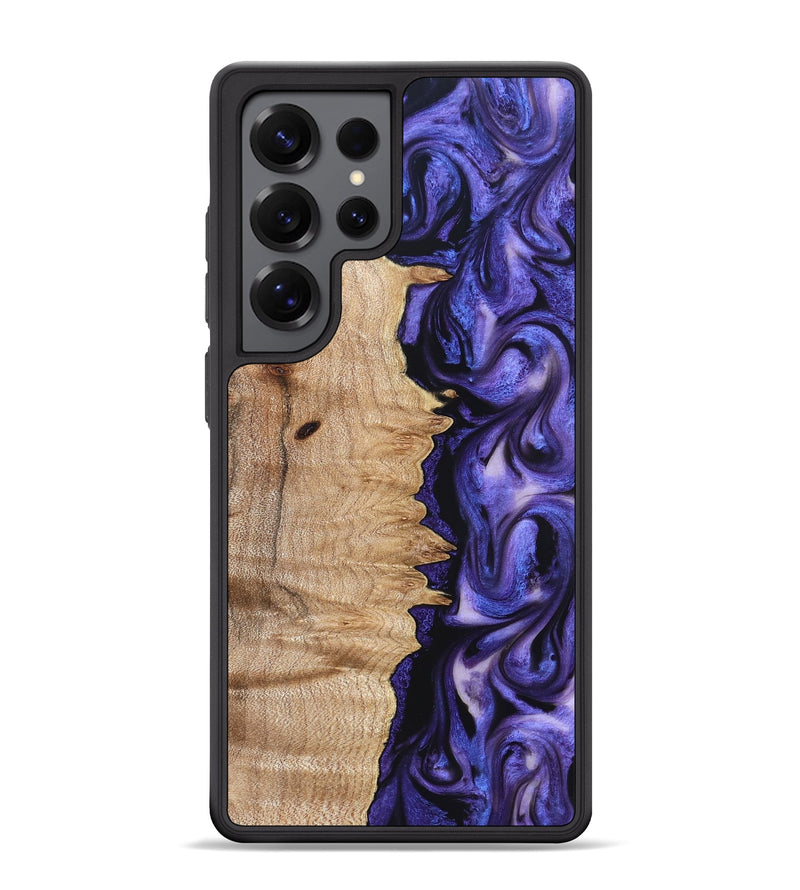 Galaxy S25 Ultra Wood Phone Case - Matilda (Purple, 821260)