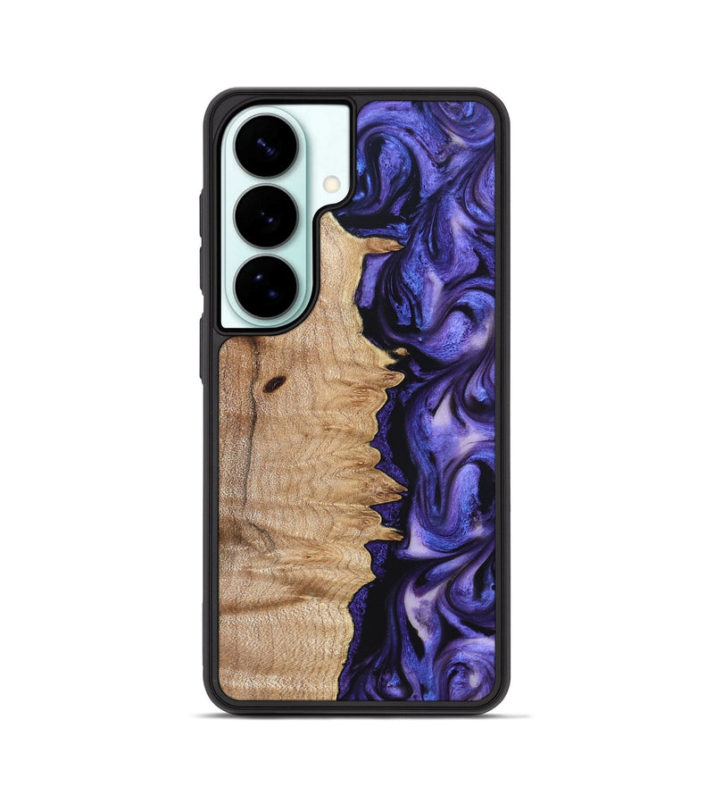 Galaxy S26 Wood Phone Case - Matilda (Purple, 821260)