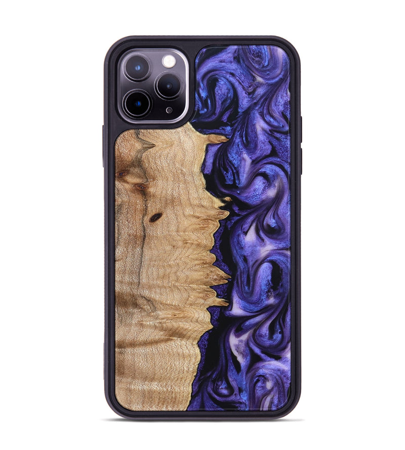 iPhone 11 Pro Max Wood Phone Case - Matilda (Purple, 821260)