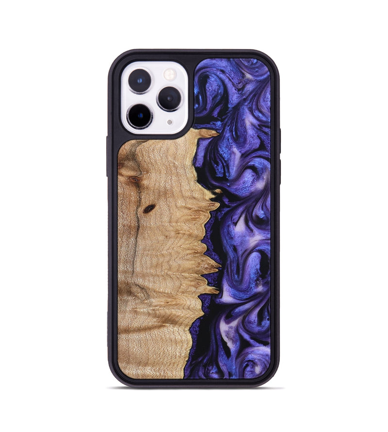 iPhone 11 Pro Wood Phone Case - Matilda (Purple, 821260)