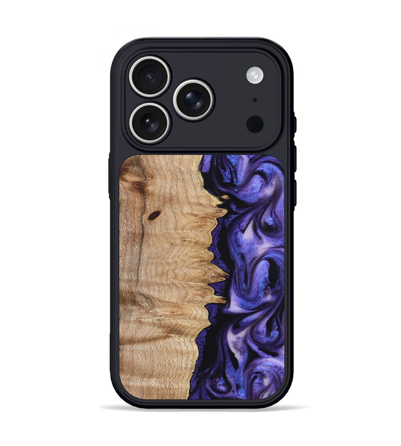 iPhone 17 Pro Wood Phone Case - Matilda (Purple, 821260)
