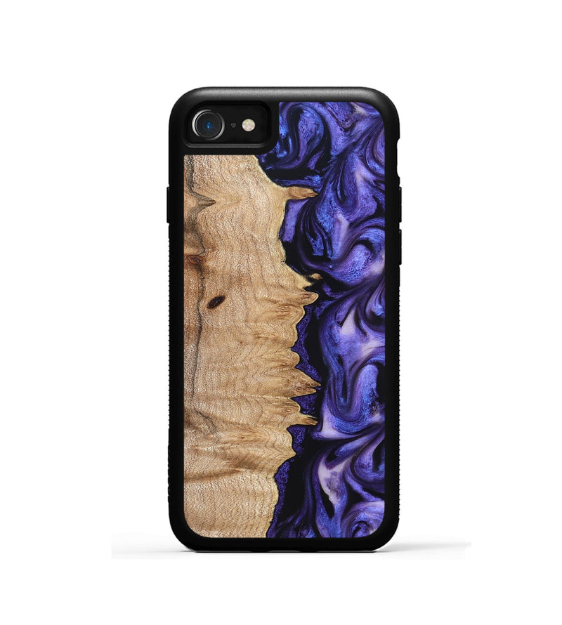 iPhone SE Wood Phone Case - Matilda (Purple, 821260)