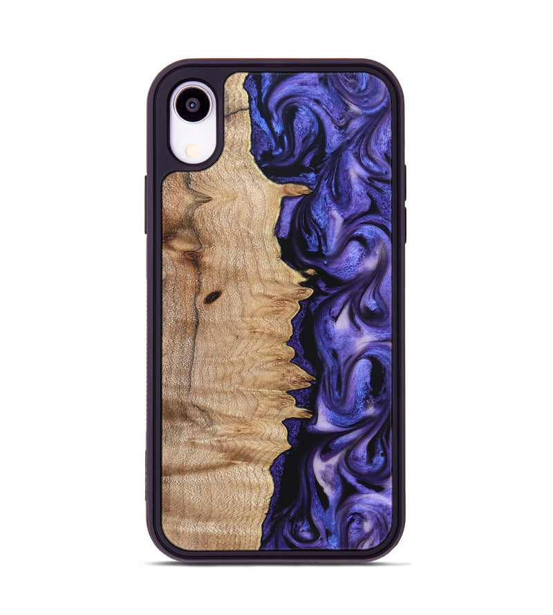iPhone Xr Wood Phone Case - Matilda (Purple, 821260)