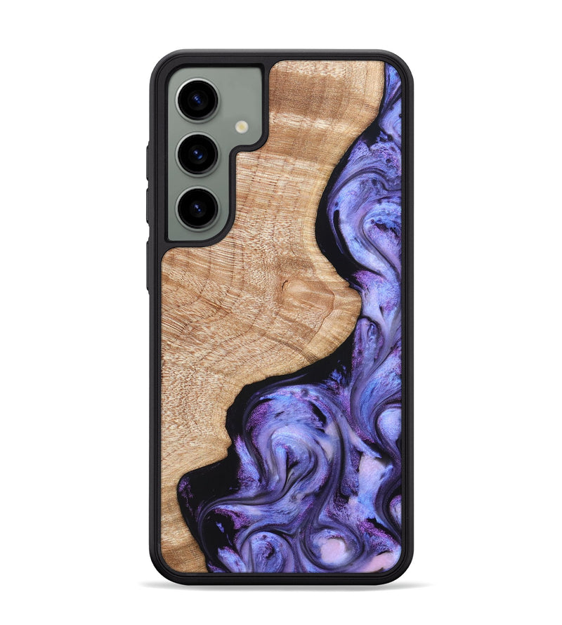 Galaxy S24 Plus Wood Phone Case - Meaghan (Purple, 821262)