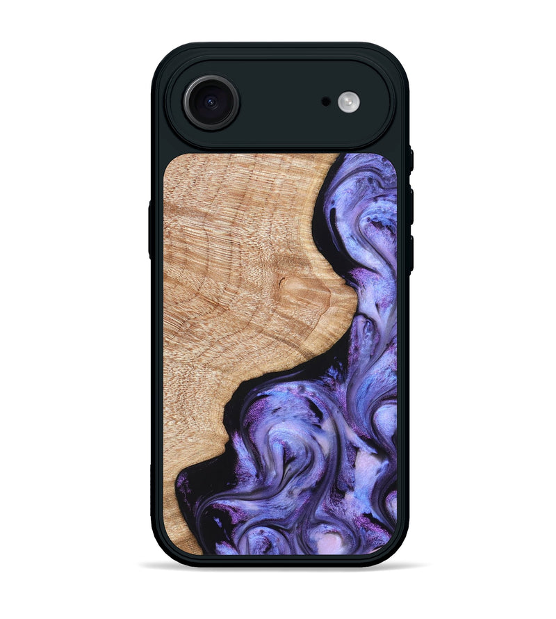 iPhone 17 Air Wood Phone Case - Meaghan (Purple, 821262)