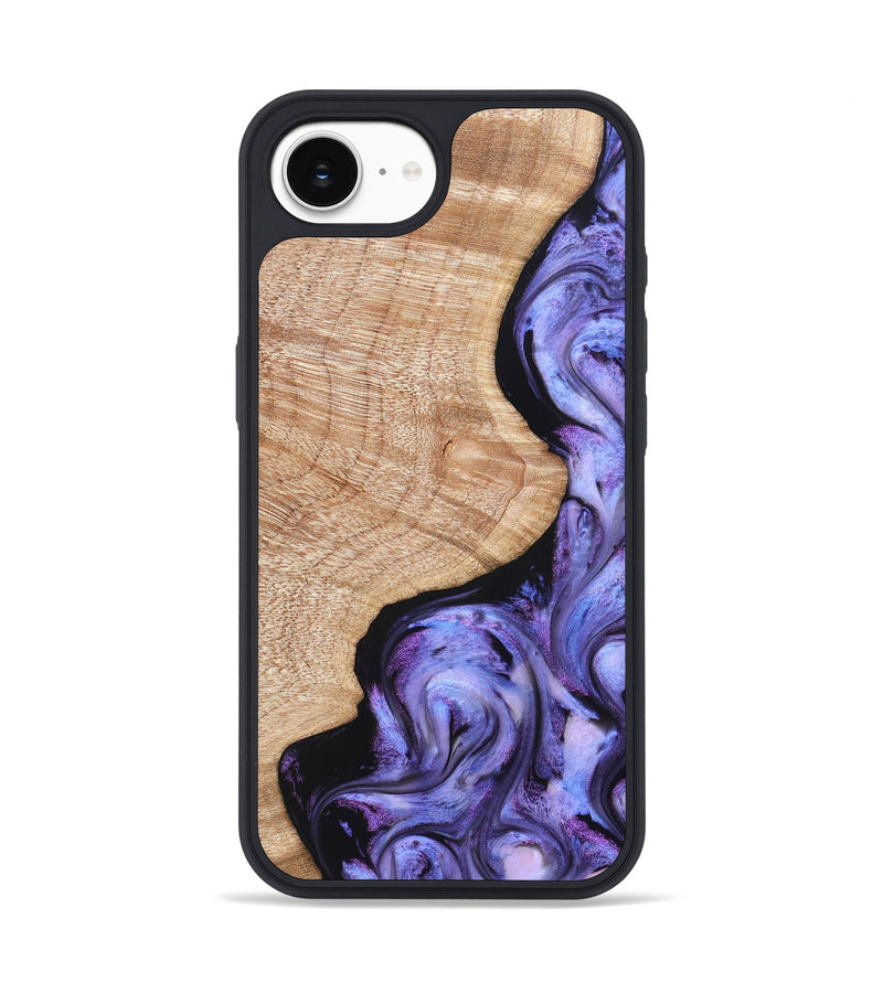 iPhone 17e Wood Phone Case - Meaghan (Purple, 821262)