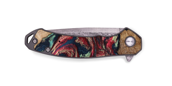 EDC Wood Pocket Knife - Bobbye (Red, 821268)