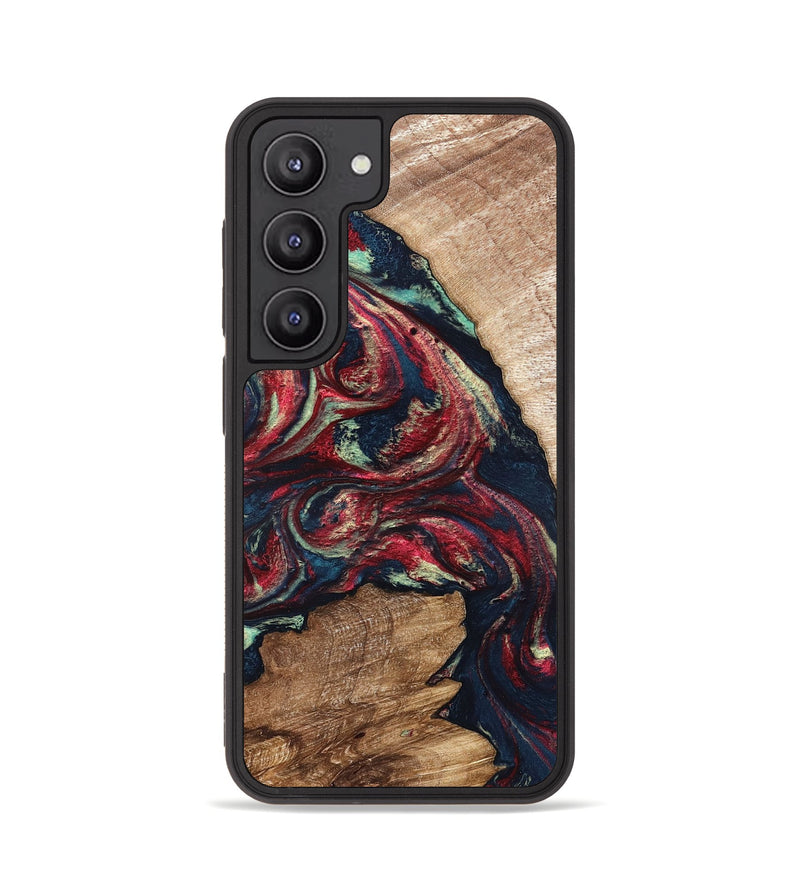 Galaxy S23 Wood Phone Case - Bobbye (Red, 821268)