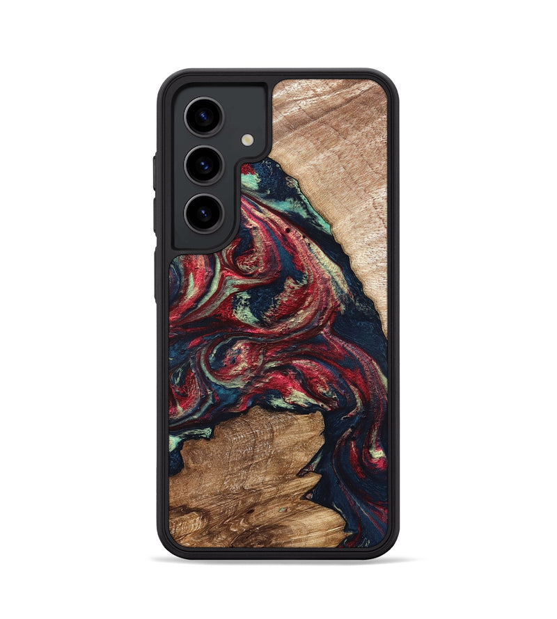 Galaxy S24 Wood Phone Case - Bobbye (Red, 821268)