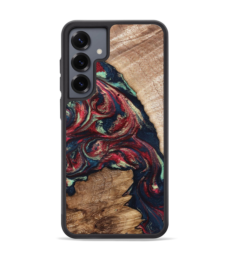 Galaxy S25 Plus Wood Phone Case - Bobbye (Red, 821268)