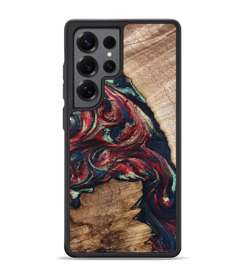 Galaxy S25 Ultra Wood Phone Case - Bobbye (Red, 821268)