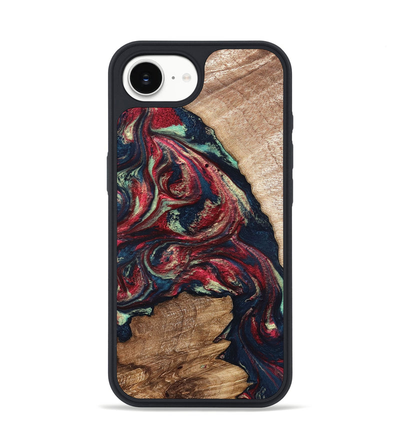 iPhone 17e Wood Phone Case - Bobbye (Red, 821268)