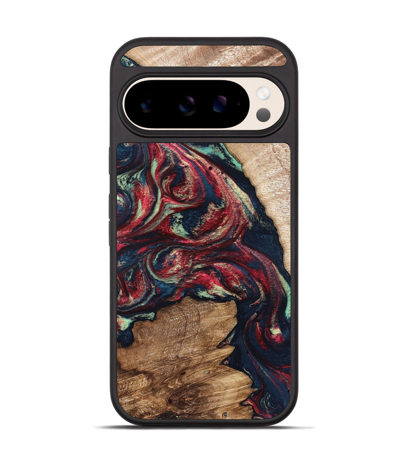 Pixel 10 Wood Phone Case - Bobbye (Red, 821268)