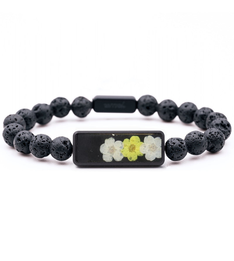 Lava Bead ResinArt Bracelet - Curtis (Bloom, 821282)