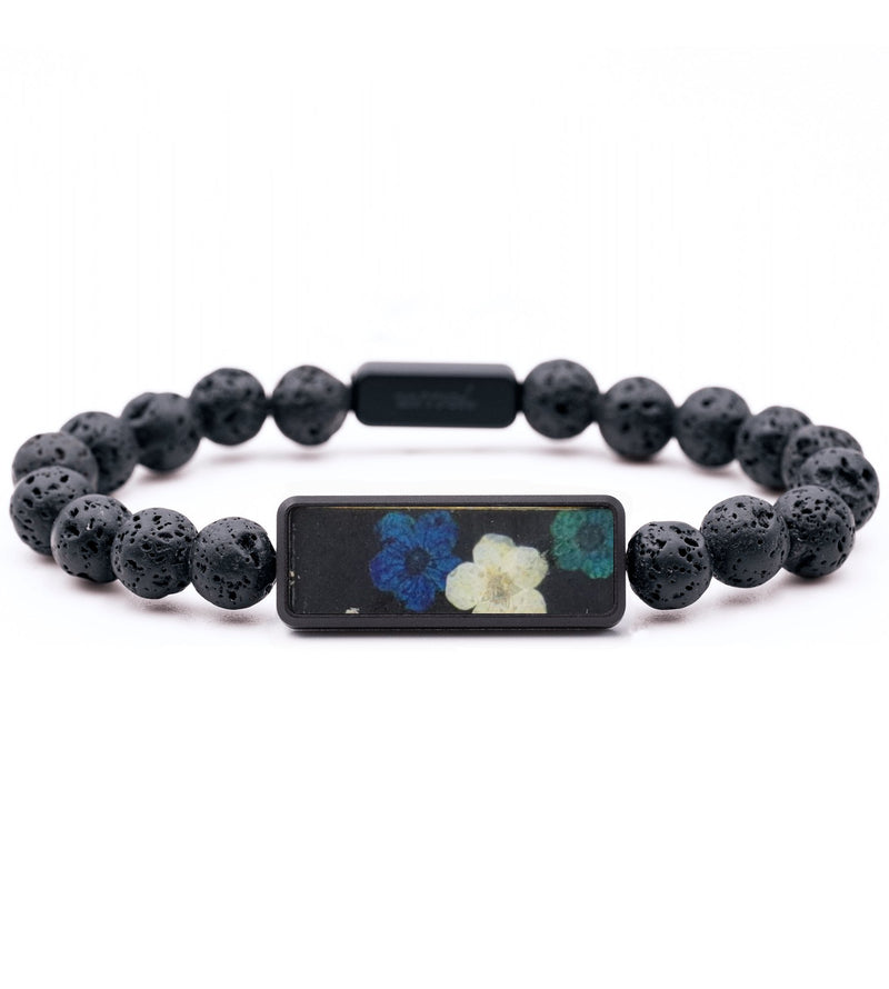 Lava Bead ResinArt Bracelet - Keith (Bloom, 821283)