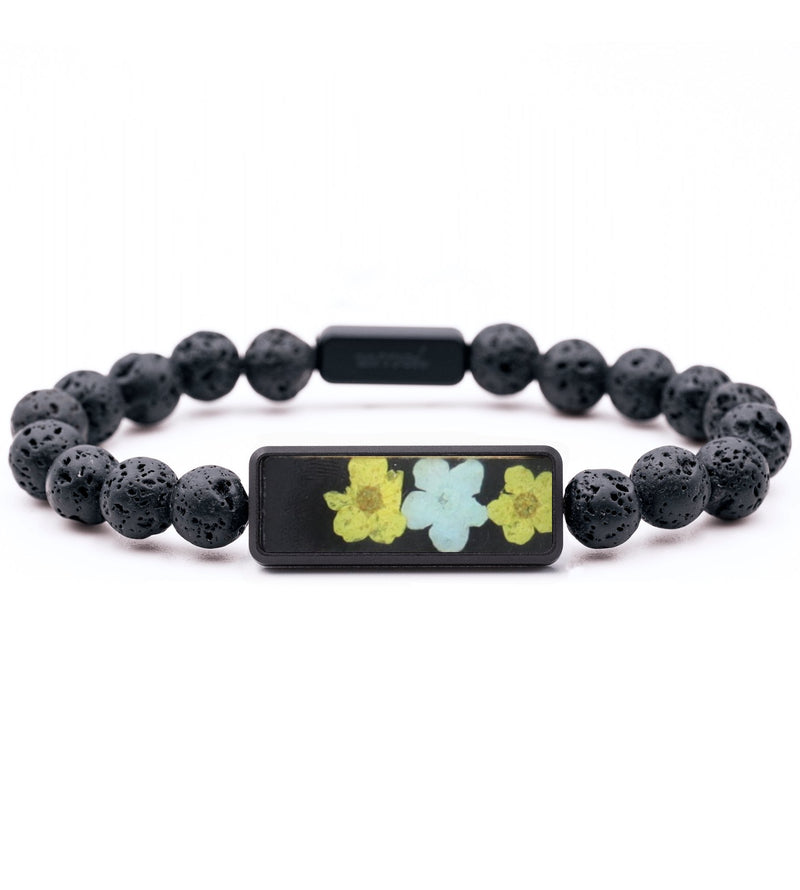 Lava Bead ResinArt Bracelet - Messiah (Bloom, 821284)