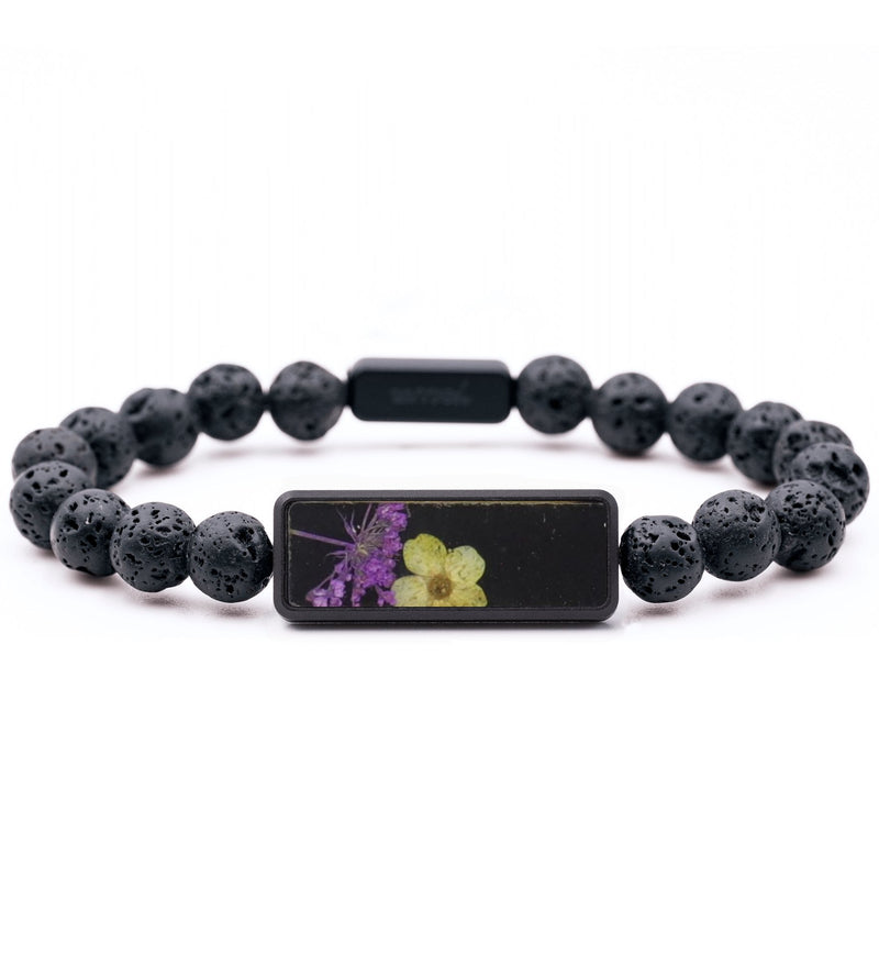 Lava Bead ResinArt Bracelet - Bianca (Bloom, 821286)