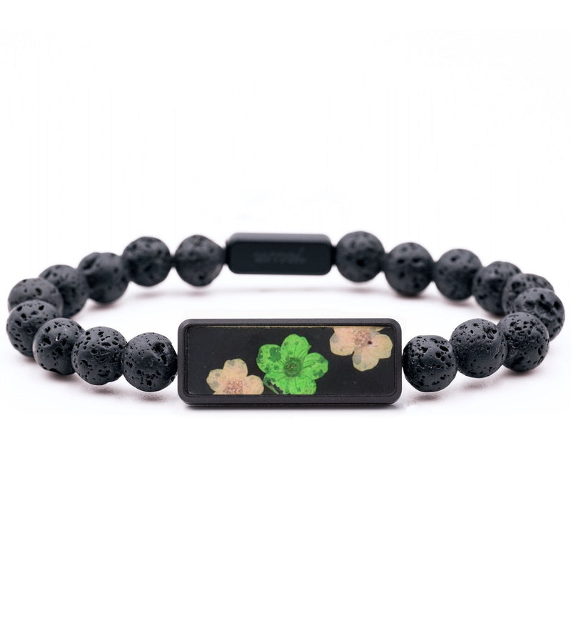 Lava Bead ResinArt Bracelet - Celeste (Bloom, 821289)