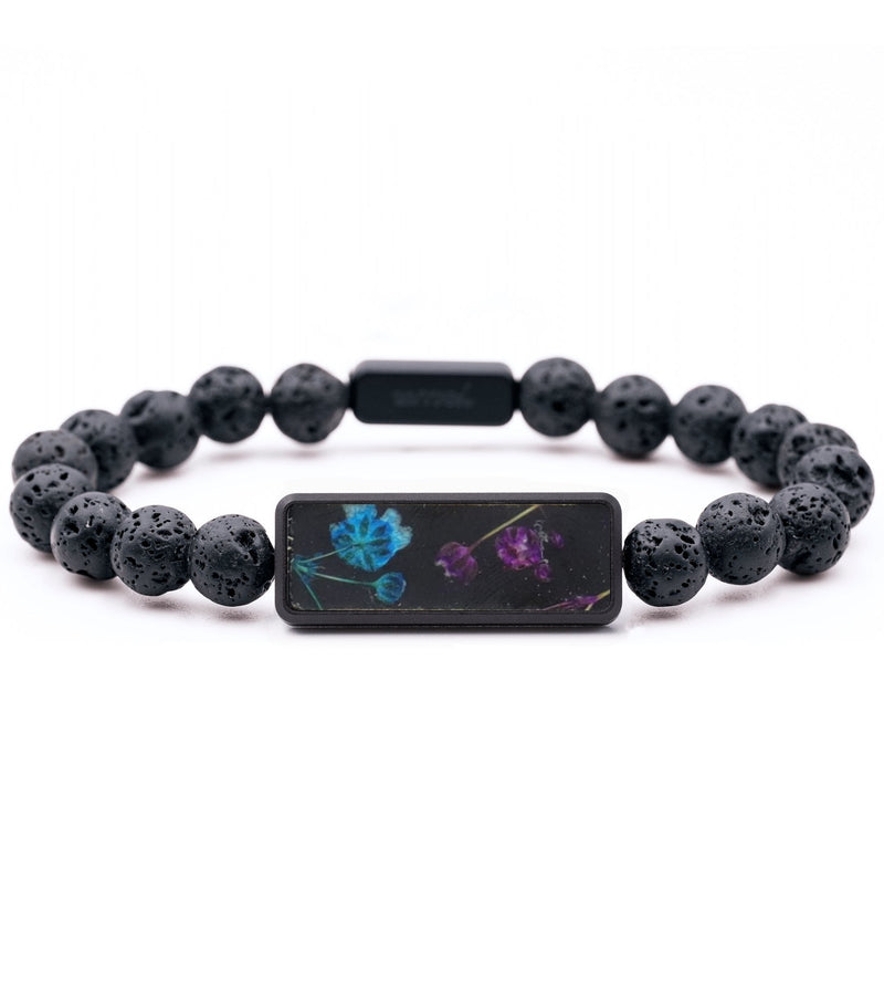 Lava Bead ResinArt Bracelet - Colleen (Bloom, 821292)