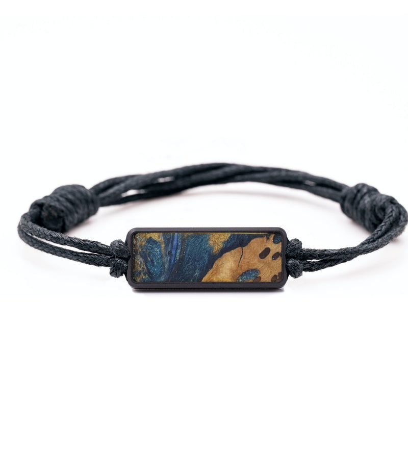 Classic Wood Bracelet - Miles (Teal & Gold, 821305)