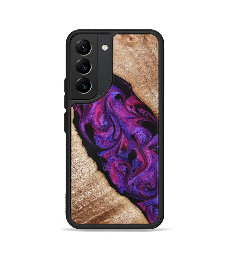 Galaxy S22 Wood Phone Case - Daryl (Purple, 821349)