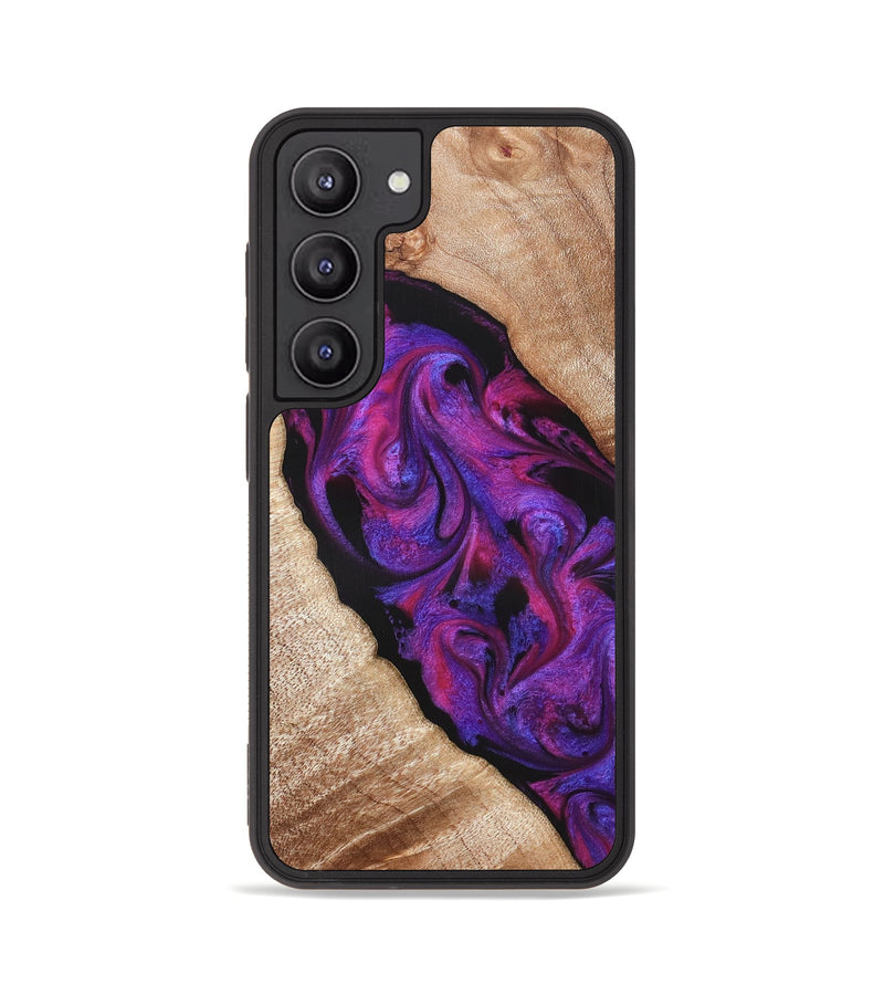 Galaxy S23 Wood Phone Case - Daryl (Purple, 821349)