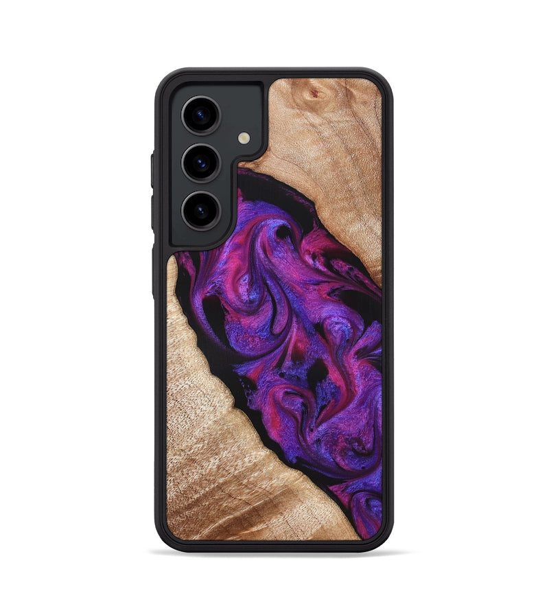 Galaxy S24 Wood Phone Case - Daryl (Purple, 821349)