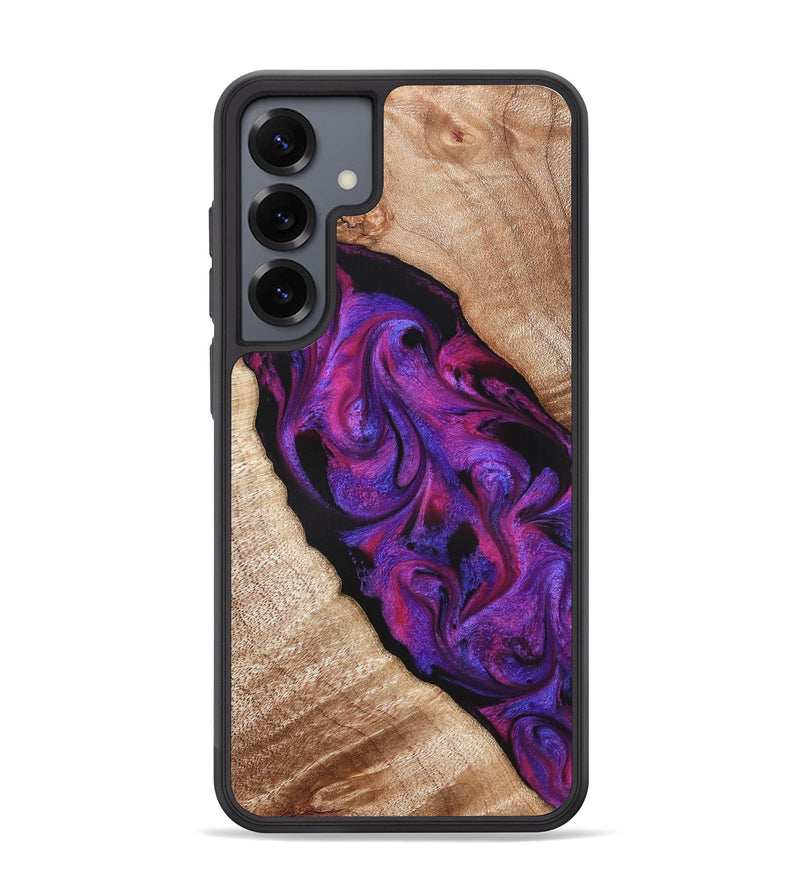 Galaxy S25 Plus Wood Phone Case - Daryl (Purple, 821349)