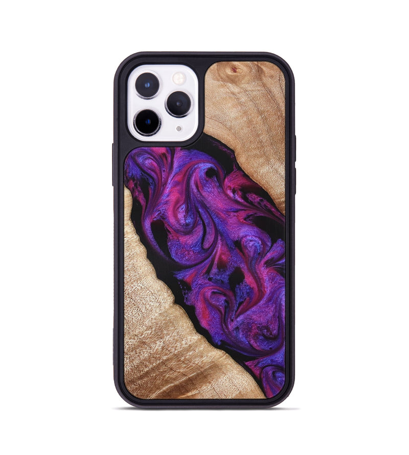 iPhone 11 Pro Wood Phone Case - Daryl (Purple, 821349)