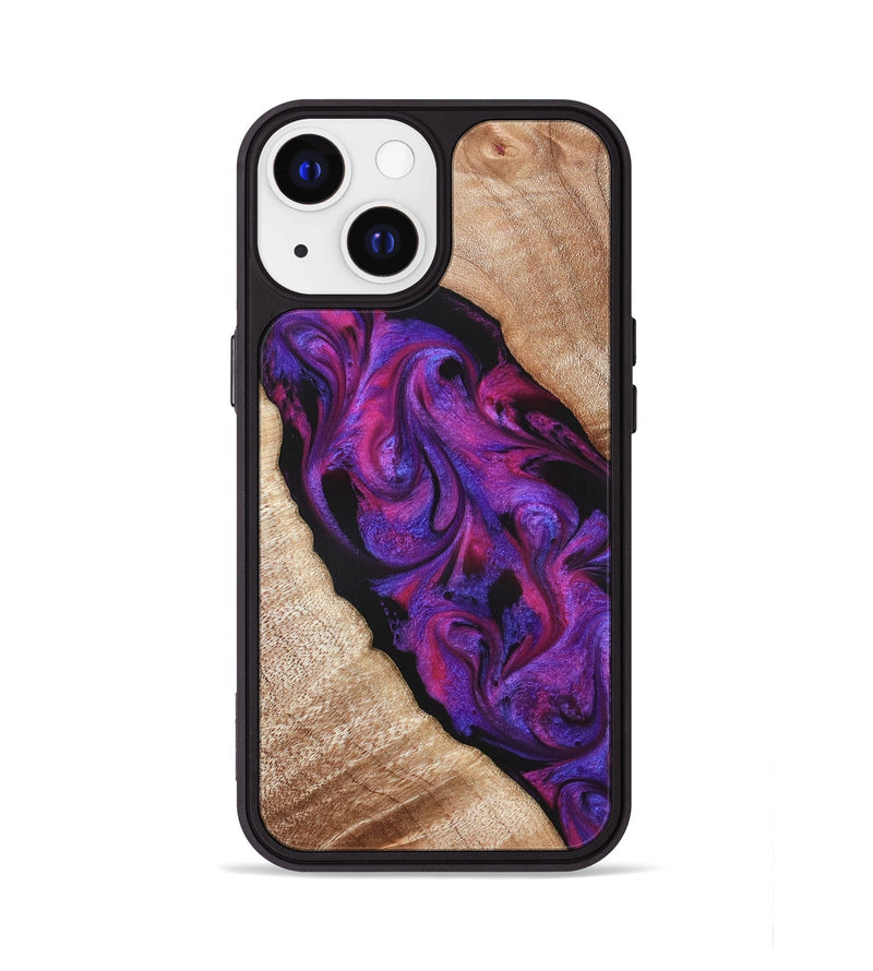 iPhone 13 Wood Phone Case - Daryl (Purple, 821349)