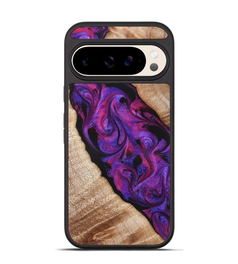 Pixel 10 Wood Phone Case - Daryl (Purple, 821349)